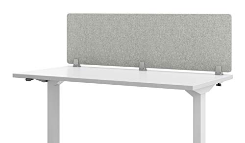 Light Grey 48" W x 18" H Desk Divider N230228