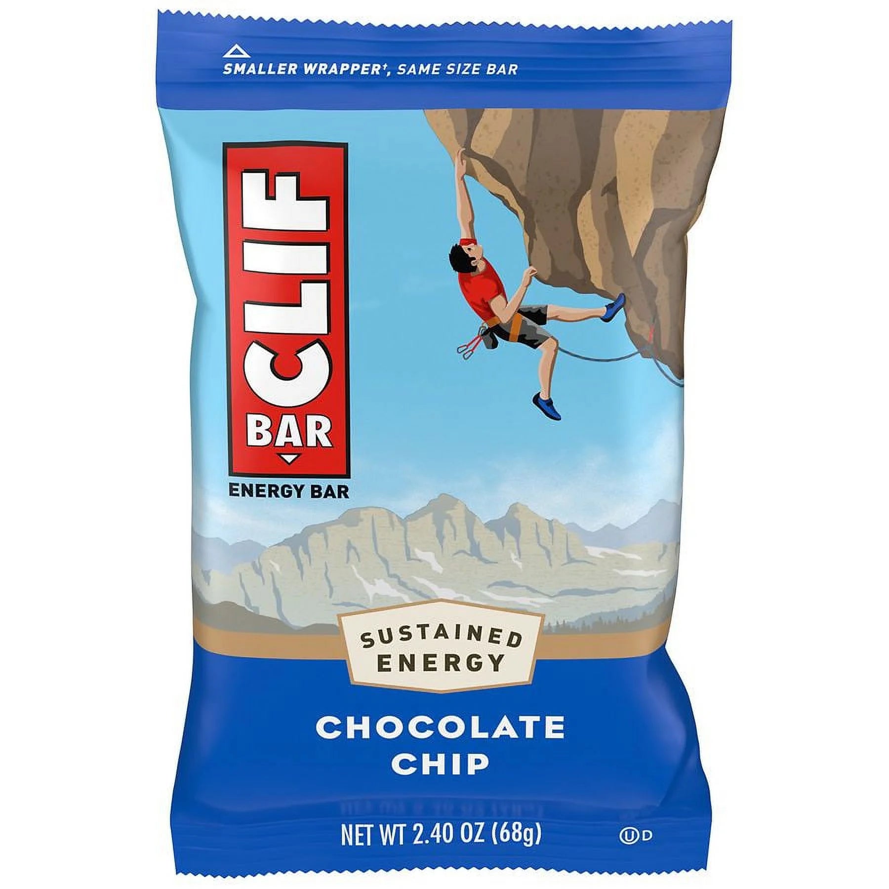 Chocolate Chip Energy Bar 2.4 oz Pack of 2 P489