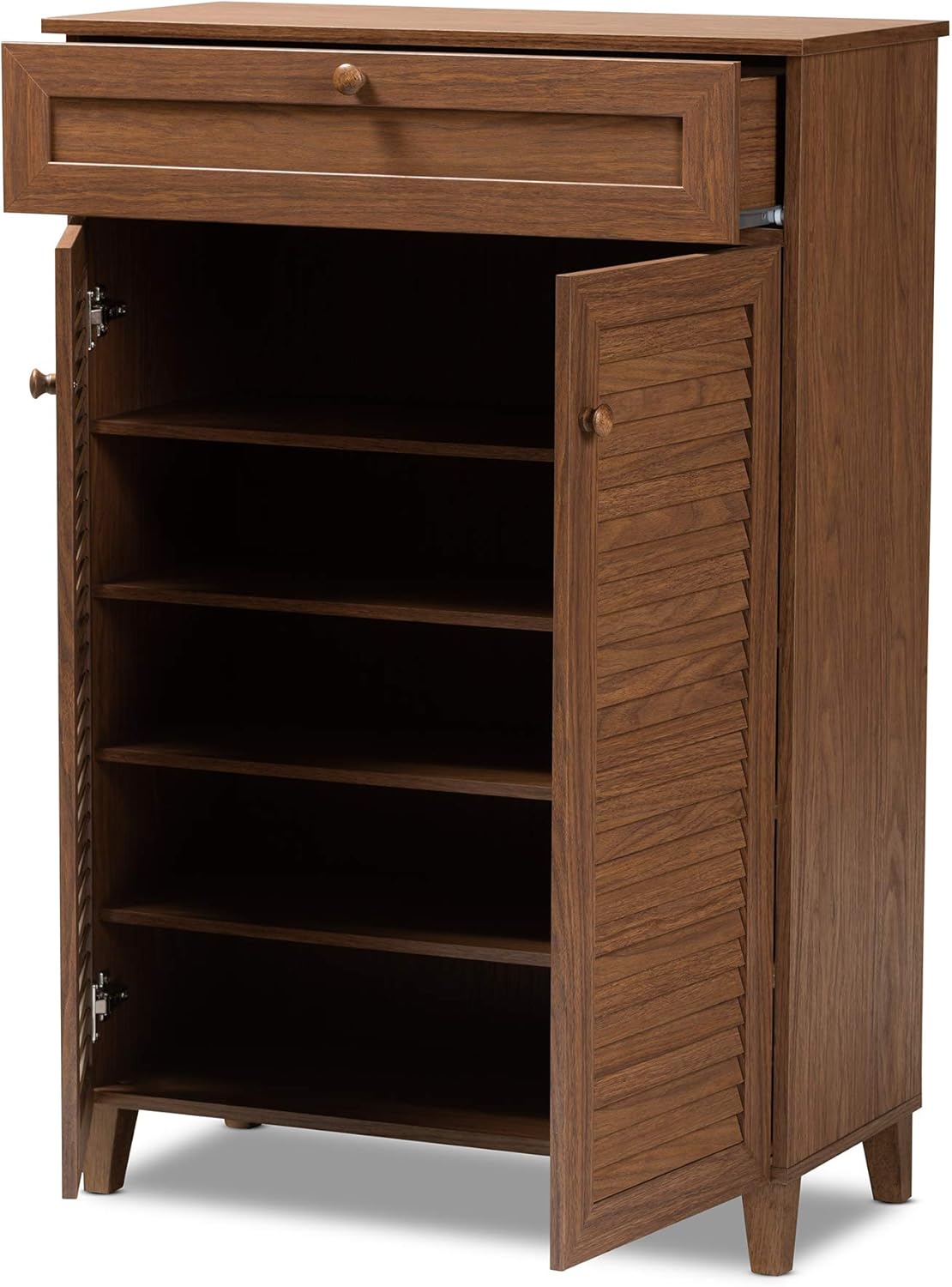Walnut Shoe Cabinet E3401