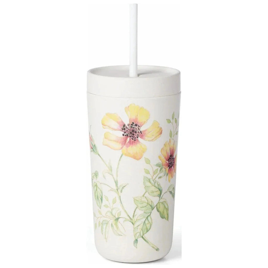 Bamboo Tumbler With Straw S1768