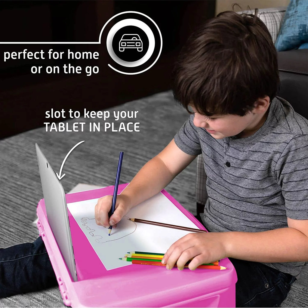Pink Folding Lap Desk J9333