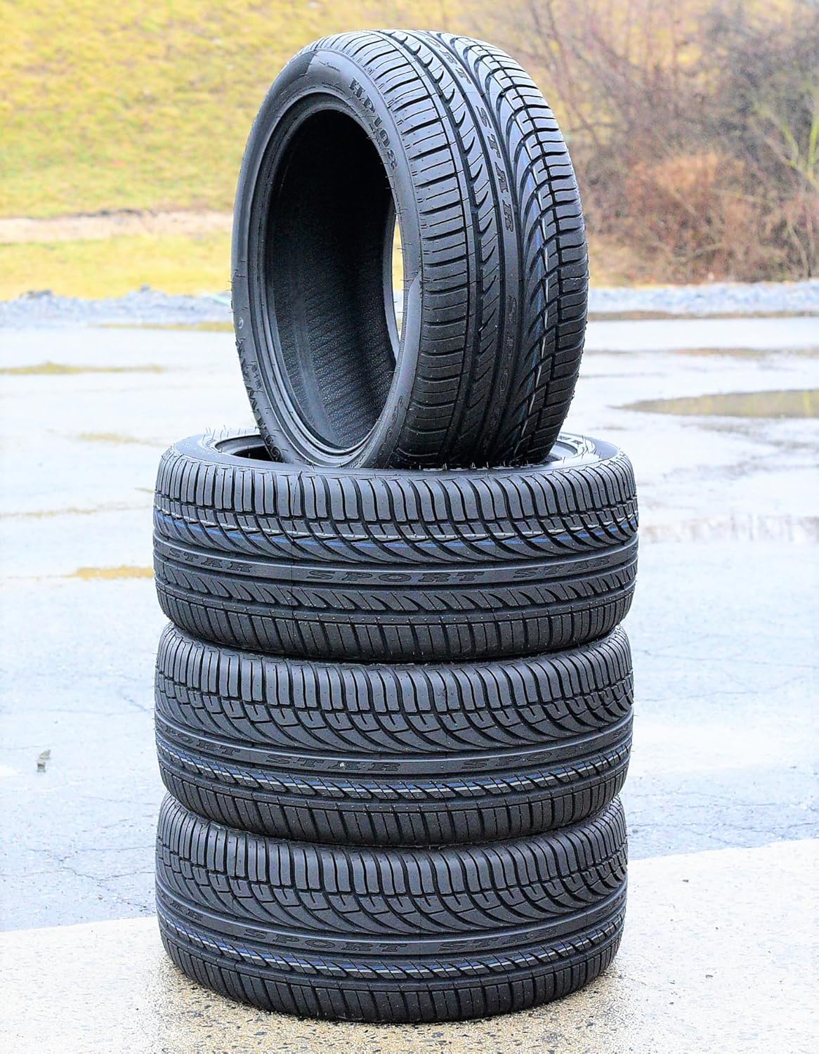 Set of 4 All-Season Passenger Car Performance Radial Tires 185/70R14 88H I989550