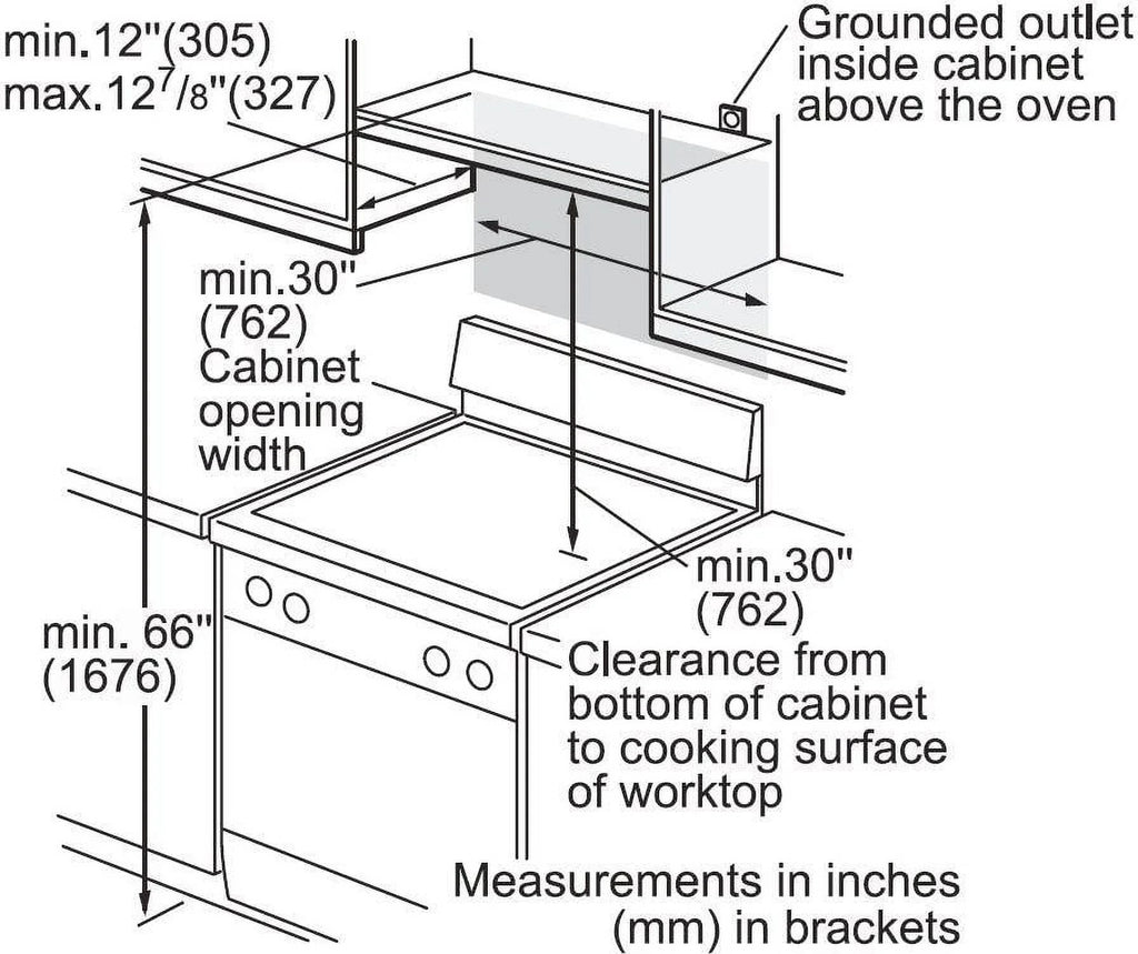 Stainless Steel Over The Range Microwave Q840314