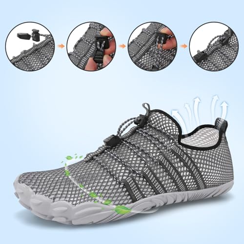 Barefoot Water Shoes Aqua Sock Athletic Hiking Water Sports Shoes C24807