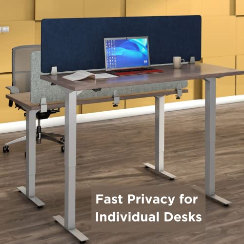 Light Grey 48" W x 18" H Desk Divider N230228
