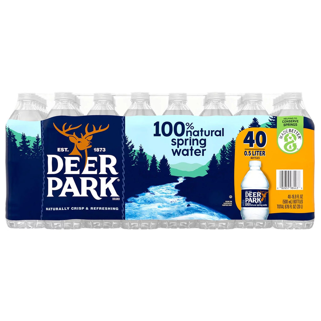 100% Natural Spring Water (16.9oz / 40pk) P66024