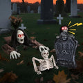 Zombie Groundbreaker with Scary Sound & LED Flashing Eyes Outdoor Decoration A11215