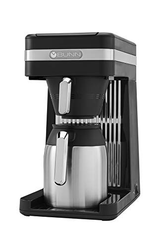 10-Cup Black Stainless Steel Coffee Maker J1942