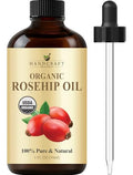 Organic Rosehip Oil - 4 Fl Oz - 100% Pure Carrier Oil A24247