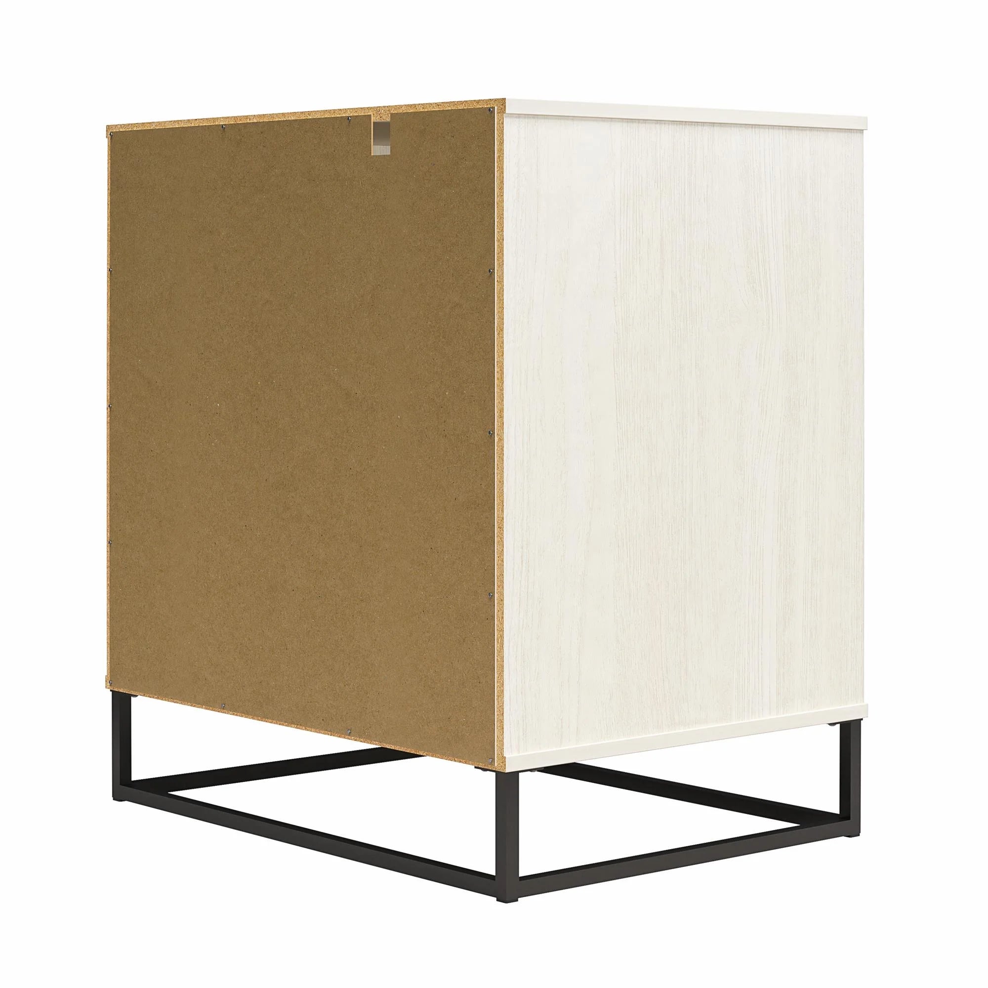 Ivory Oak 2 Door Accent Cabinet I285377