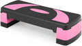 Pink Adjustable Workout Step Platform with Risers F955881