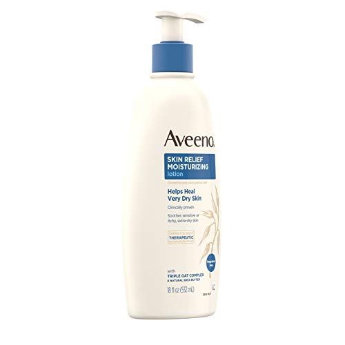 Fragrance-Free Moisturizing Lotion with Shea Butter, 18 fl. oz M690541