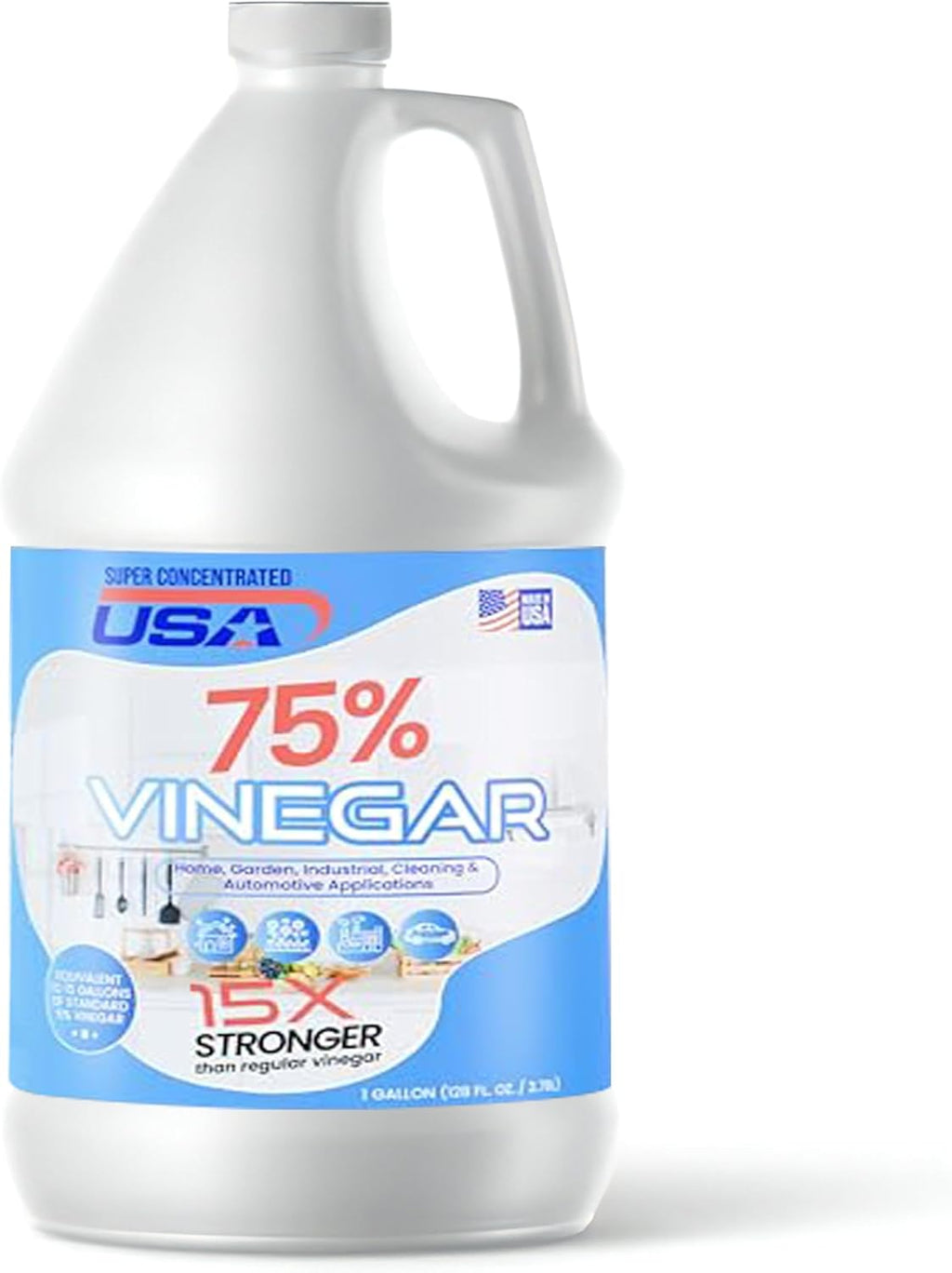 1 Gallon Concentrated Industrial Cleaning Vinegar X262881