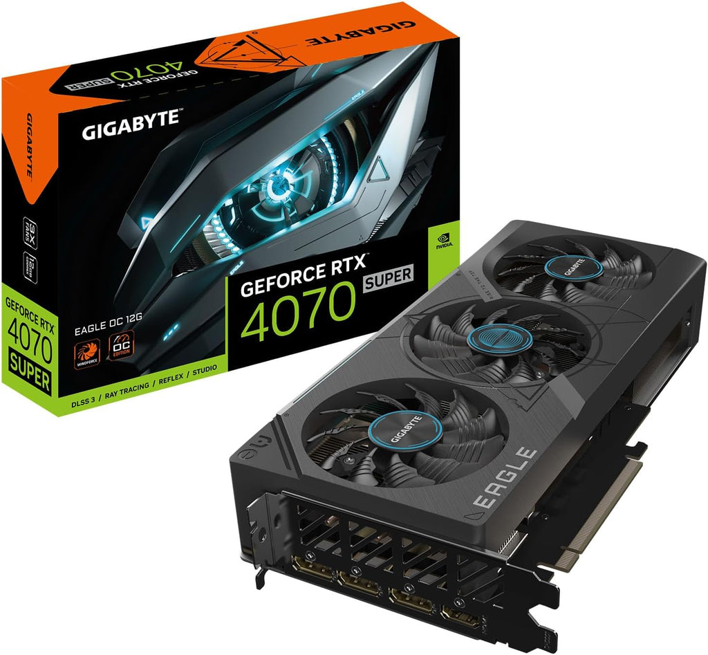 GeForce RTX 4070 Super 12G Graphics Card with 3X WINDFORCE Fans R986848