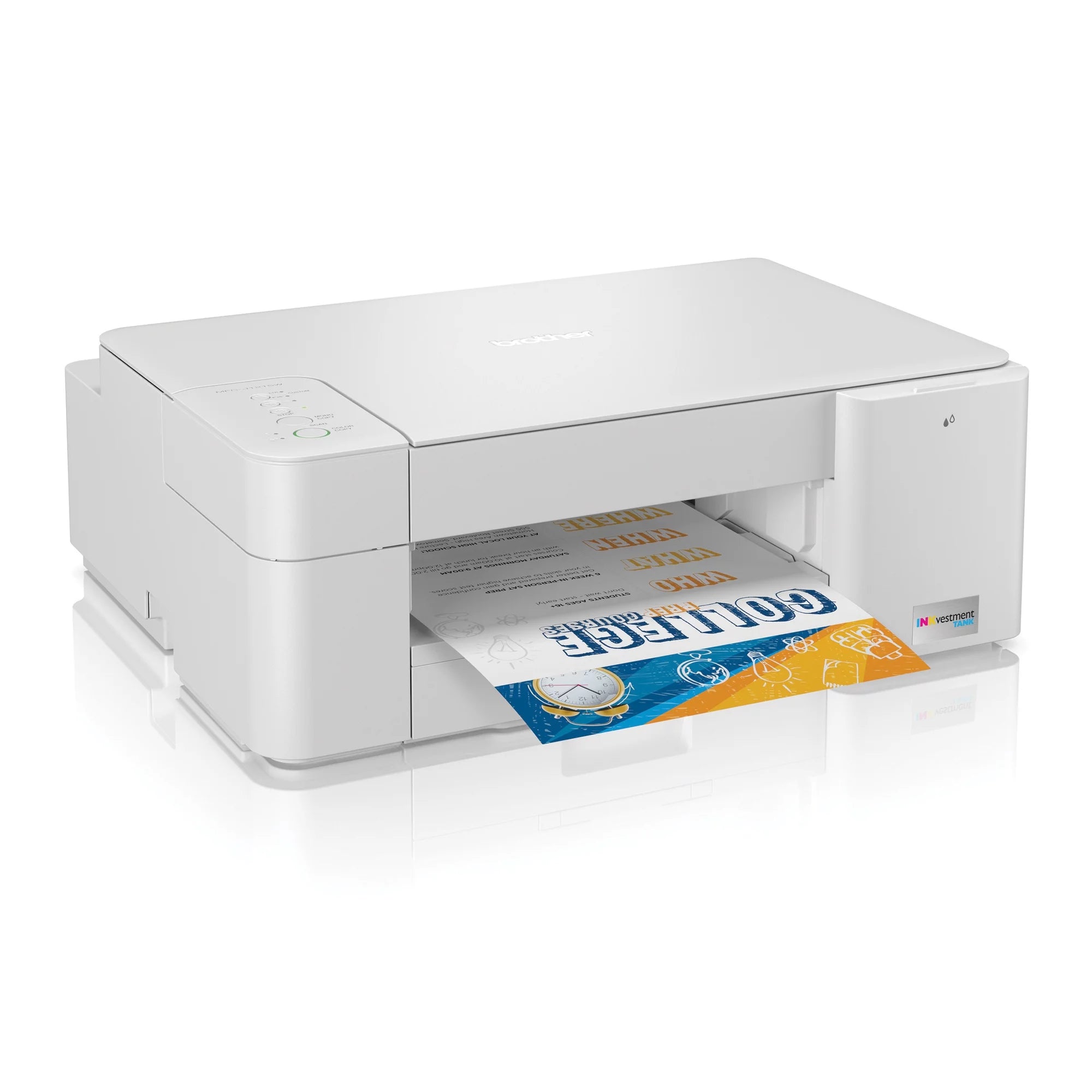 Restored Wireless All-In-One Color-Inkjet Printer E27993
