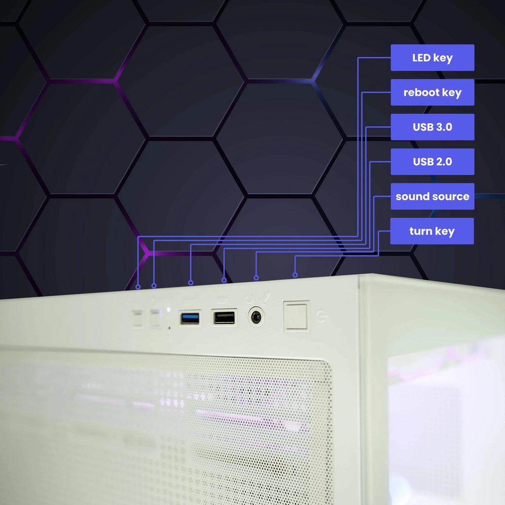 AMD Ryzen 5 9600X NVIDIA GeForce RTX 4070 SUPER Gaming PC Q842