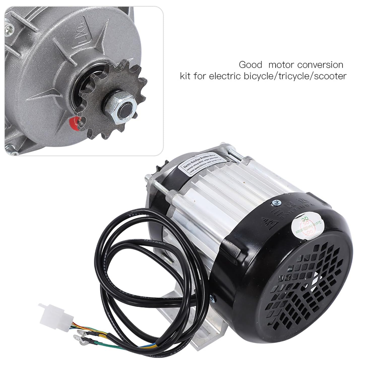 48V 800W DC Brushless Motor Kit Electric Bike Tricycle Scooter Conversion Kit L770