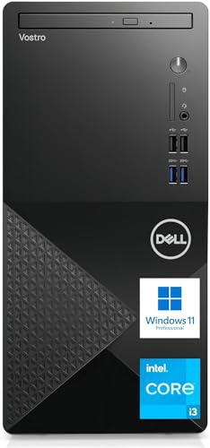 12th Gen Intel Core i3-12100 16GB RAM 256GB SSD + 1TB HDD WiFi 6 DVD-RW HDMI Display Port Windows 11 Pro Desktop Computer R132