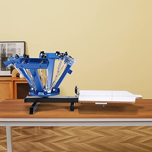 1 Color 1 Station Screen Printing Press, 21.2x17.7in D373