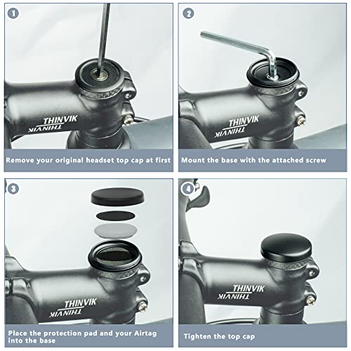 AirTag Bike Mount Water Bottle Cage Q409798