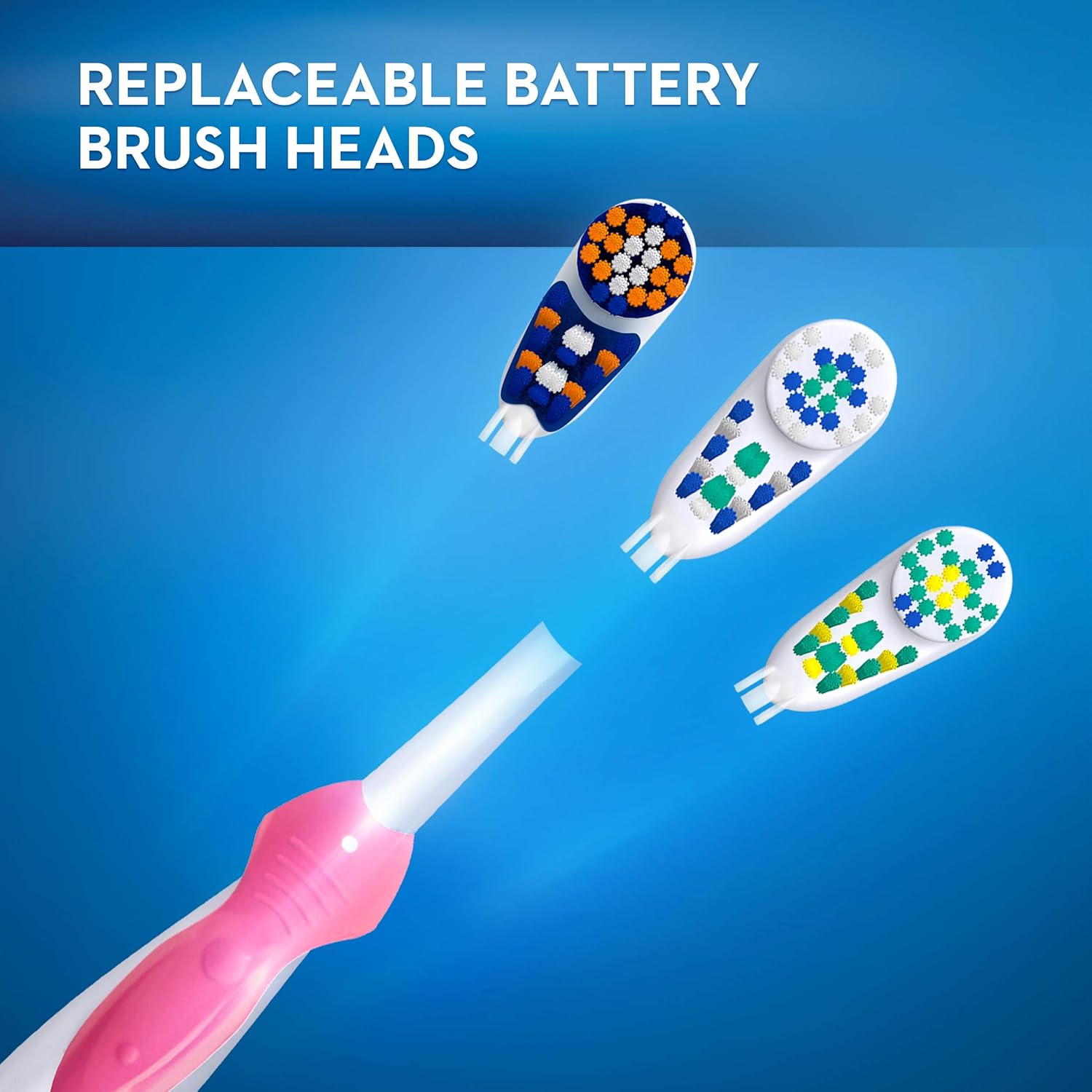 Soft 2 Count Toothbrush Replacement Brush Heads A4104