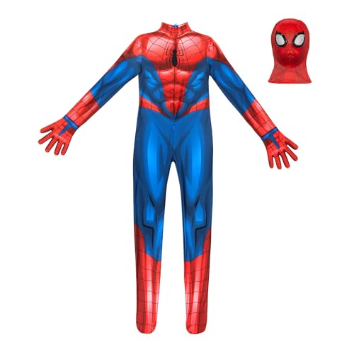 Marvel Spider-Man Youth Deluxe Zentai Costume T578