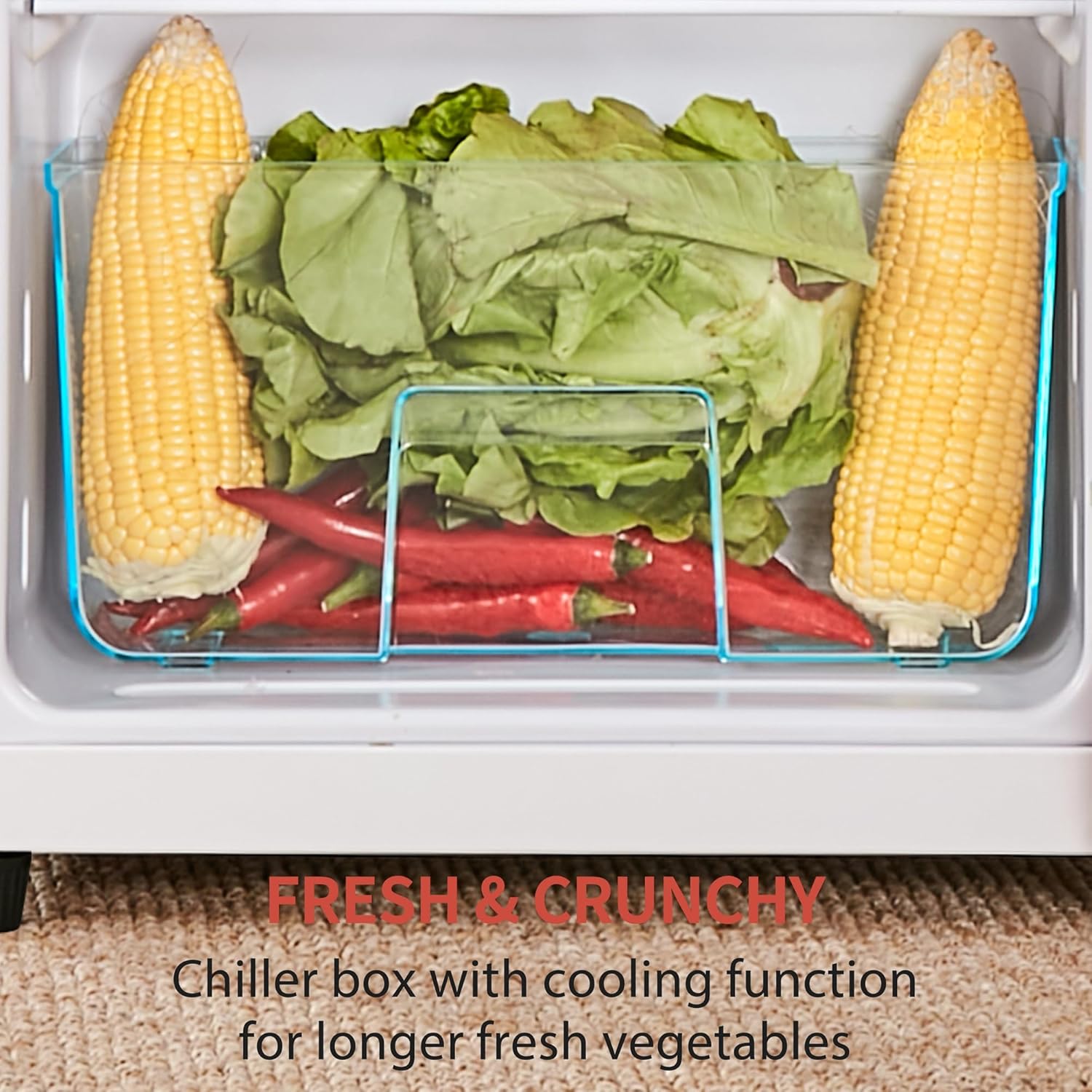 Compact Retro Refrigerator, 4.5 cu. ft. Dual Zone Q548