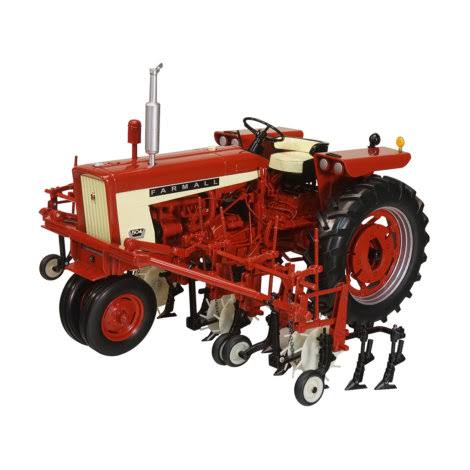1/16 Scale International Harvester Farmall 504 Narrow Front Tractor with Four Row Cultivator B890