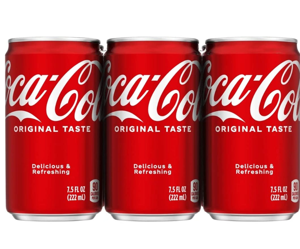 24 Mini Cans Variety Soda, 4 flavors, 7.5 Fl Oz L704612