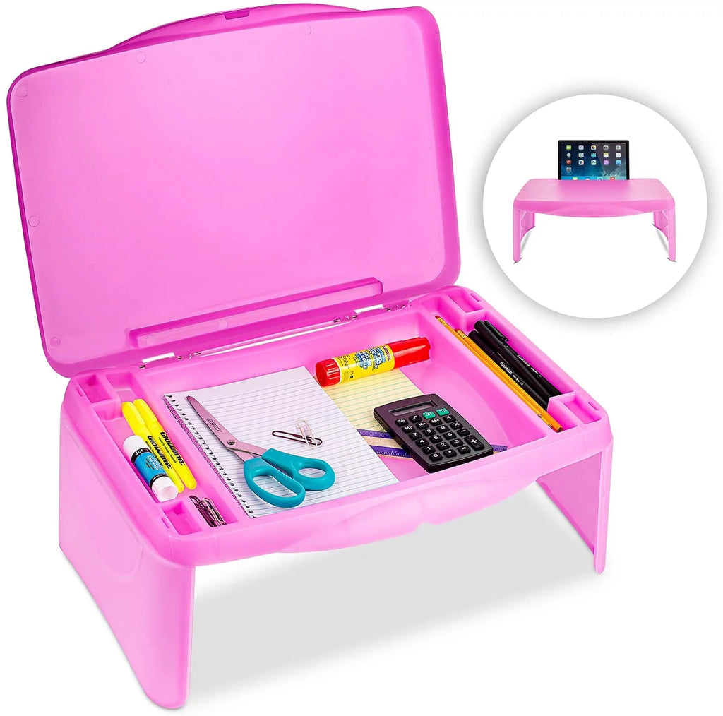 Pink Folding Lap Desk J9333