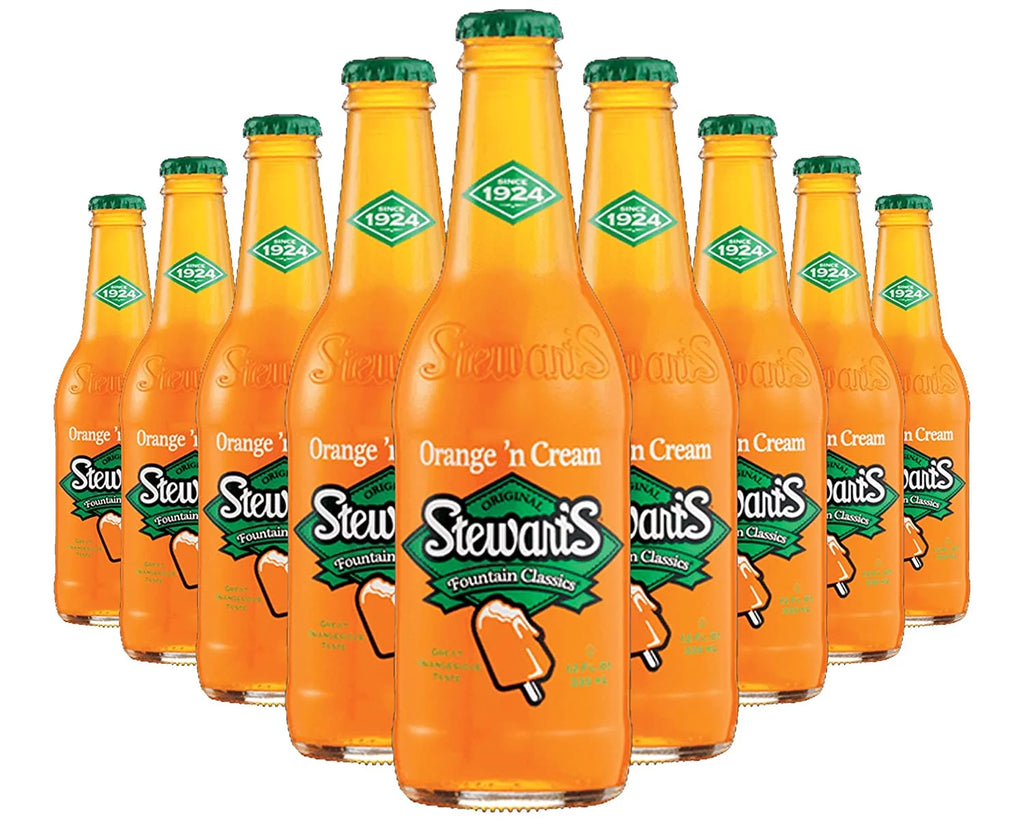 Orange & Cream Soda, 12 fl oz (12 Glass Bottles) C106