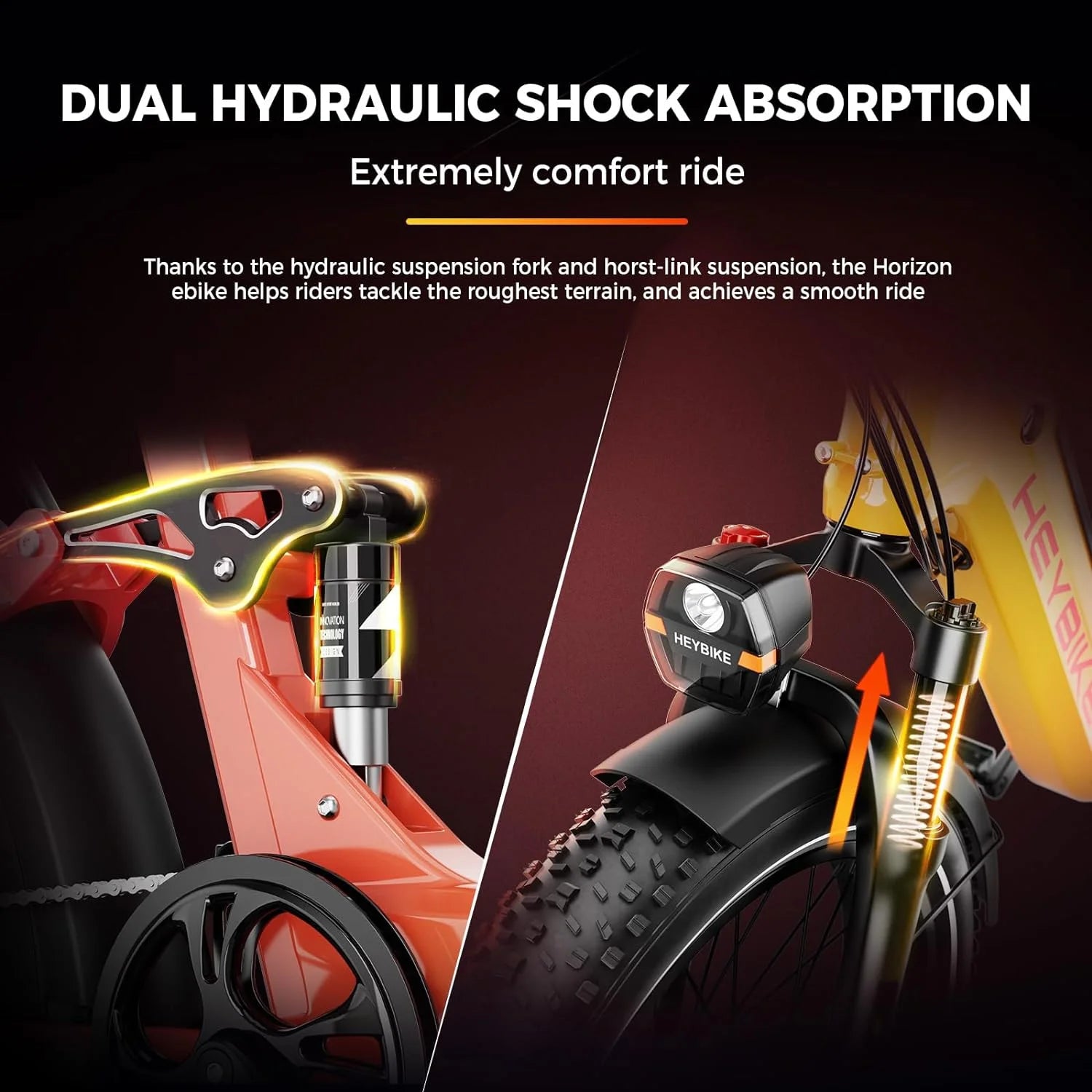 Electric Bike 750W Foldable Ebike with 48V 14.4AH Removable Battery 24" x 4.0" Fat Tire Step-Thru Electric Bicycle V450
