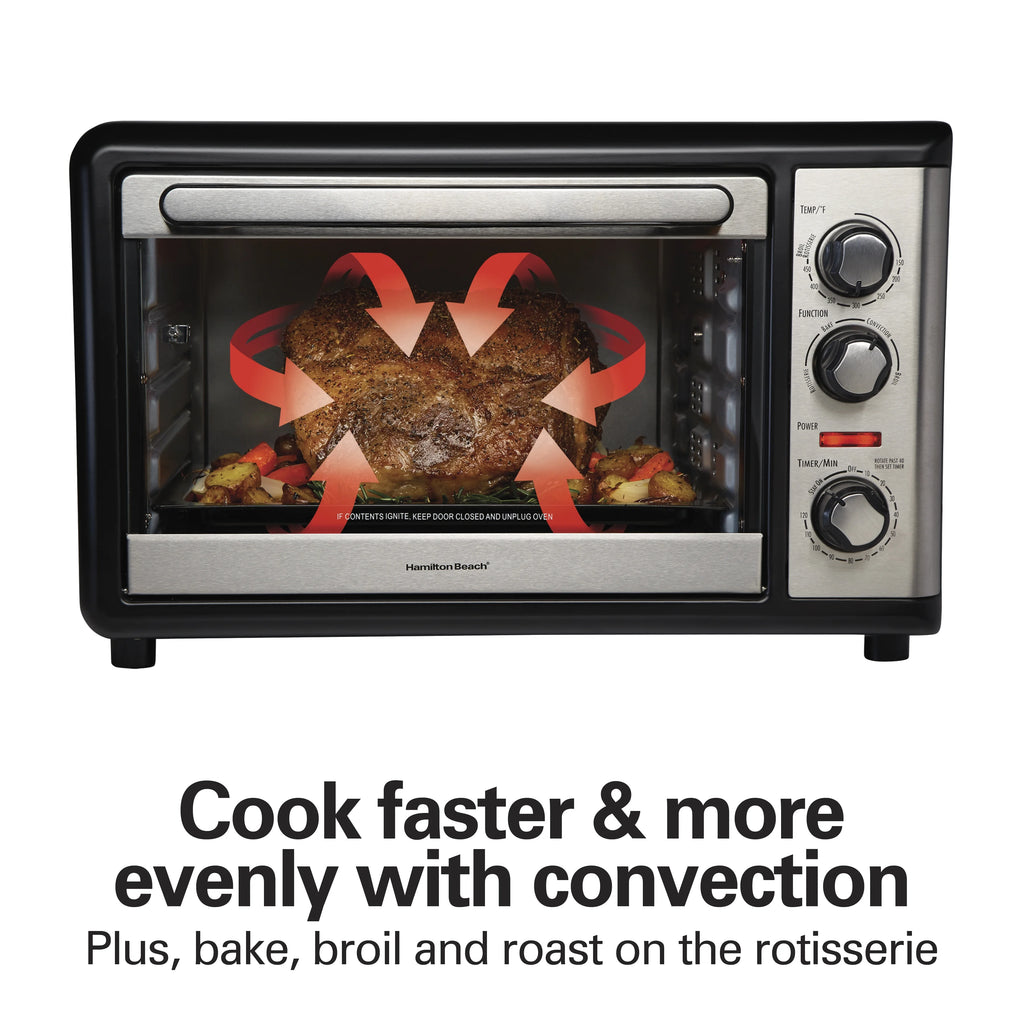 Stainless Steel Countertop Oven with Convection and Rotisserie G486501