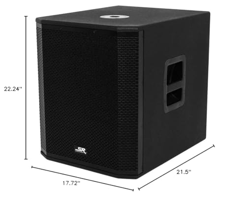 1000W 15in Powered Subwoofer Speaker F3193