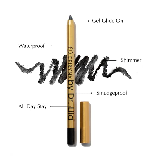 Long Lasting Glide-On Gel Eyeliner Pencil 1.2ml Blackest Black T50432
