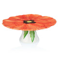 Red Poppy Flower Cake Stand R585259