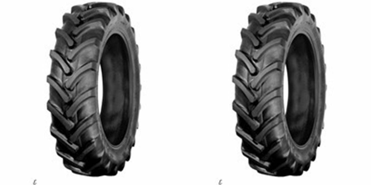 Set Of Two 7-16 Farm Tractor Lug R-1 Tires With Tubes 7x16 T3283