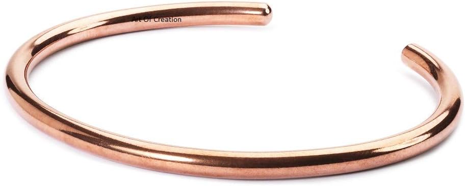 Plain Solid Copper Bangle Bracelet Z573841