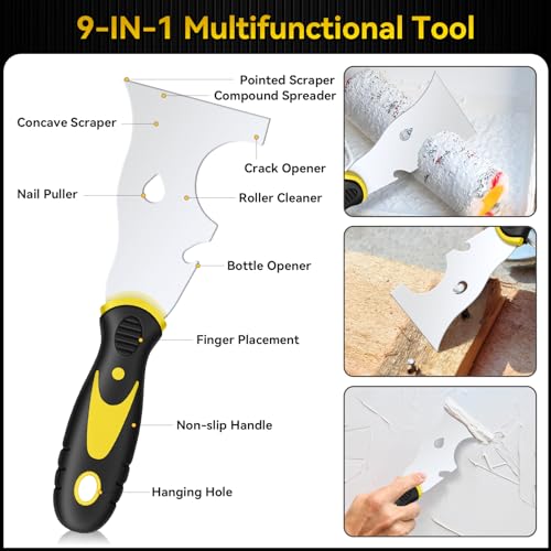 7-Piece Stainless Steel Putty Knife Tool Set H192973