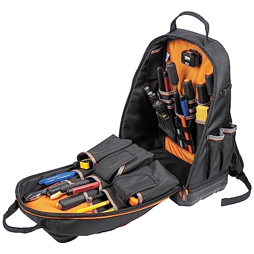 Heavy Duty Tool Backpack with 39 Pockets C575187