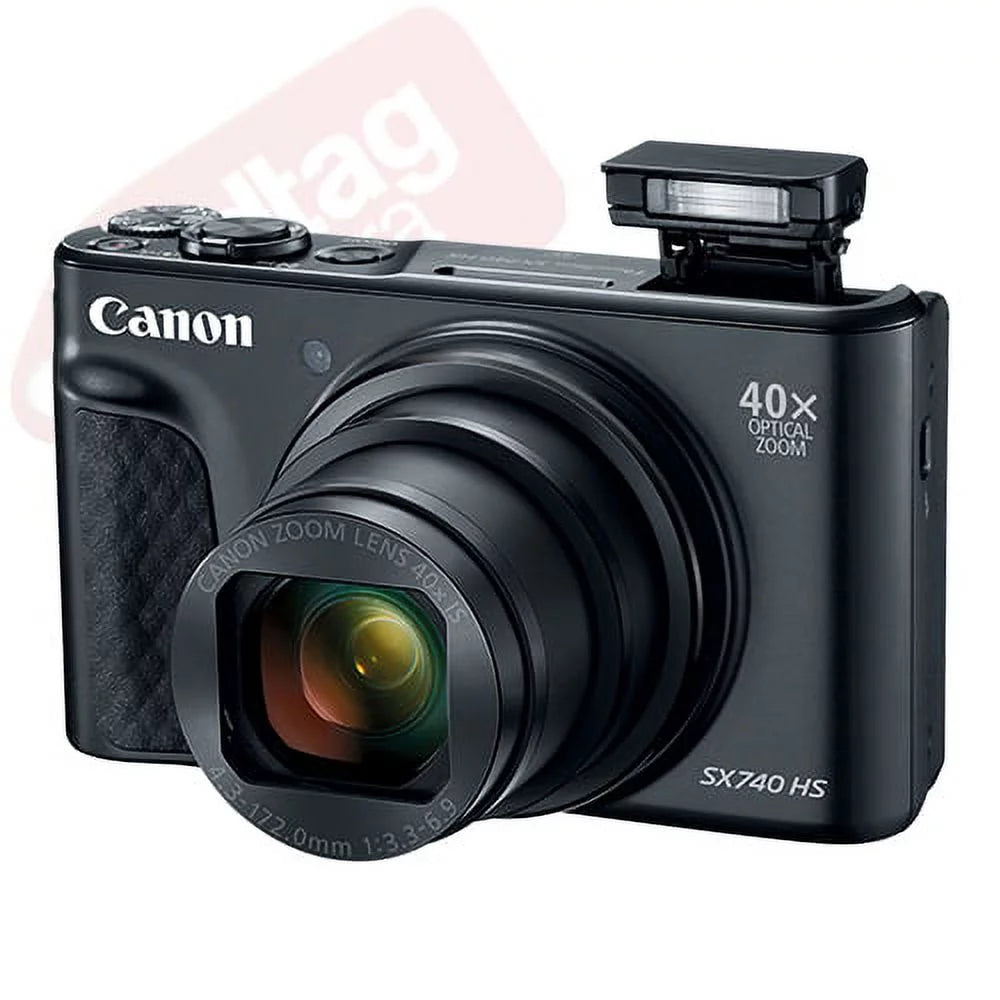 20.3MP 4K Digital Camera 40x Optical Zoom Black Z2154