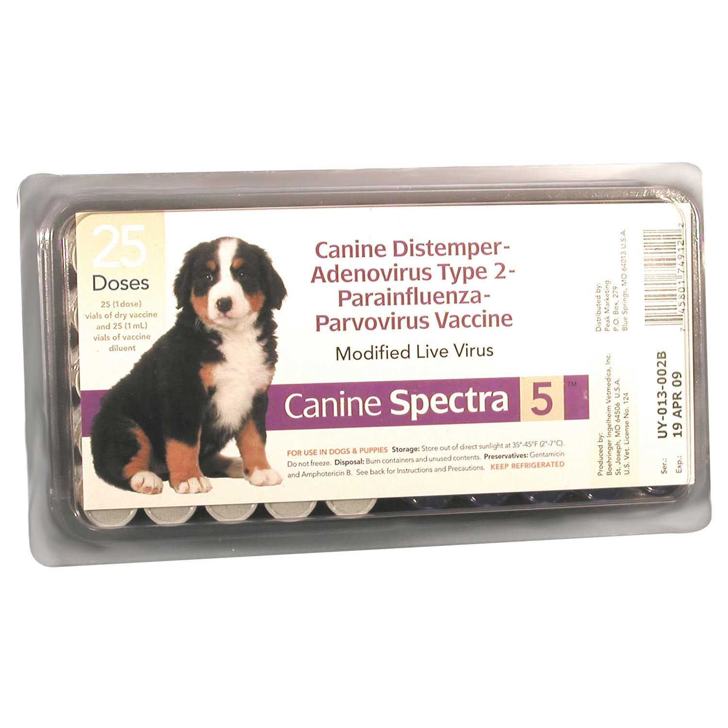 Canine Spectra 5 Dog Vaccine T852