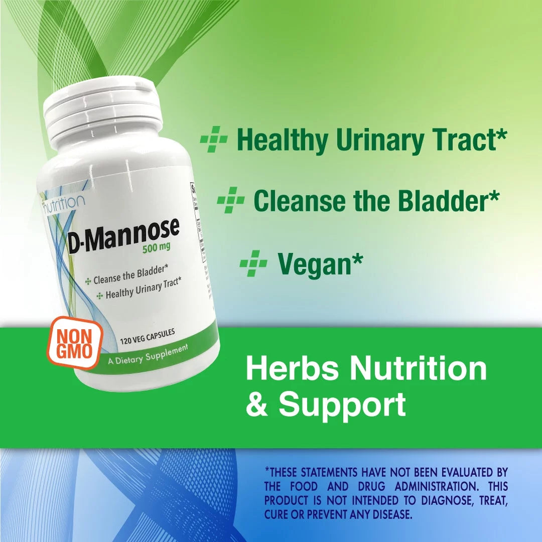 D-Mannose 500 MG 120 Veg Cap H296