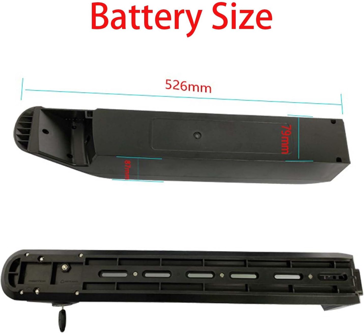 36V 48V 52V 10AH 13AH 15AH 18AH Removable Lithium Bicycle Battery with BMS and Charger P120