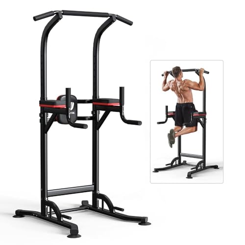 Pull Up Bar Power Tower Dip Station Workout Equipment T31790