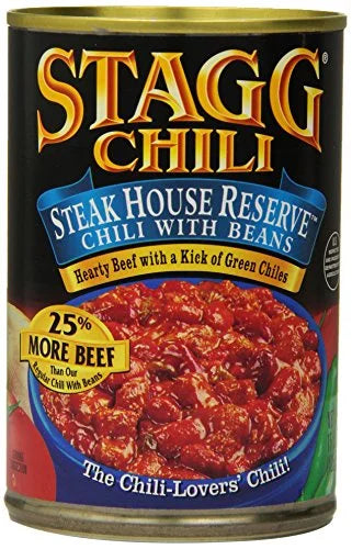 6 Count 15 Ounce Chili with Beans D264