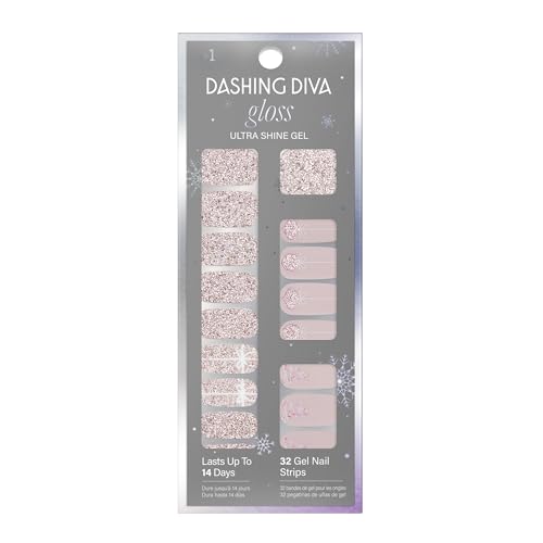 Gloss Nail Strips, 32 Nail Wraps, 1 Prep Pad, 1 Nail File P4868