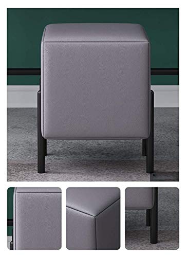 White Dressing Vanity Table with 2 Drawers, Round Mirror and Stool L768387
