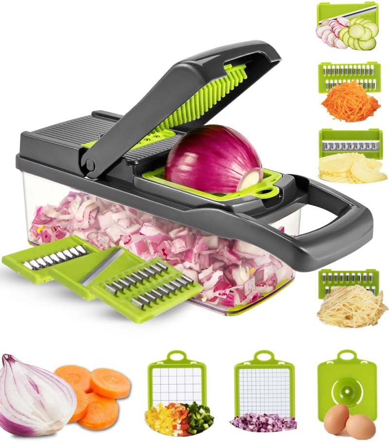 Vegetable Chopper with 12 Kitchen Gadgets G6251