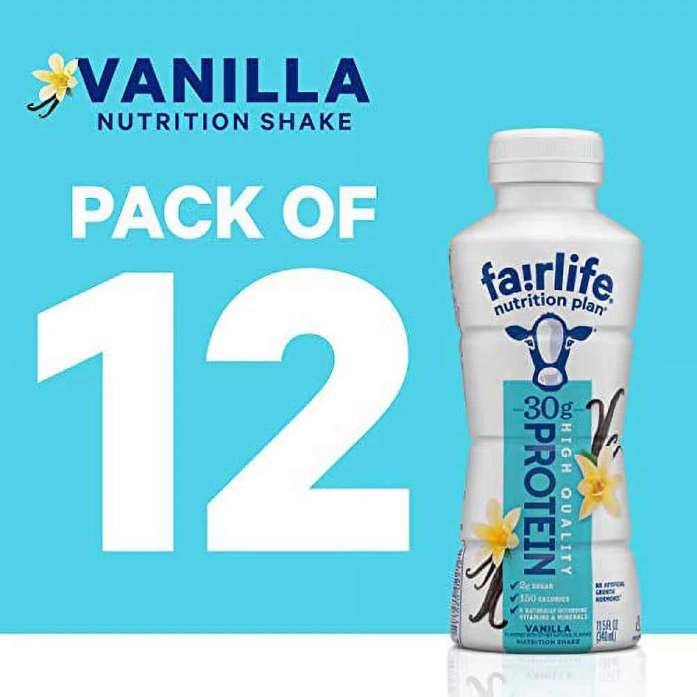 Vanilla 11.5 fl oz 12pk Nutrition Plan G593262